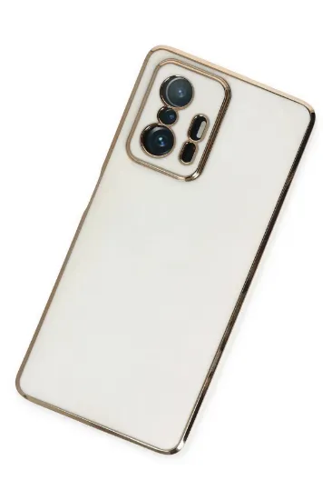 Newface Xiaomi Mi 11T Pro Kılıf Volet Silikon - Beyaz resmi