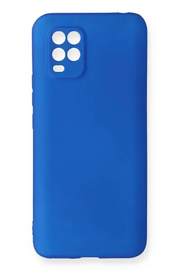Newface Xiaomi Mi 10 Lite Kılıf First Silikon - Mavi resmi