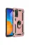 Newface Huawei P Smart 2021 Kılıf Sofya Yüzüklü Silikon Kapak - Rose resmi