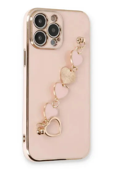 Newface iPhone 13 Pro Max Kılıf Esila Silikon - Pudra resmi