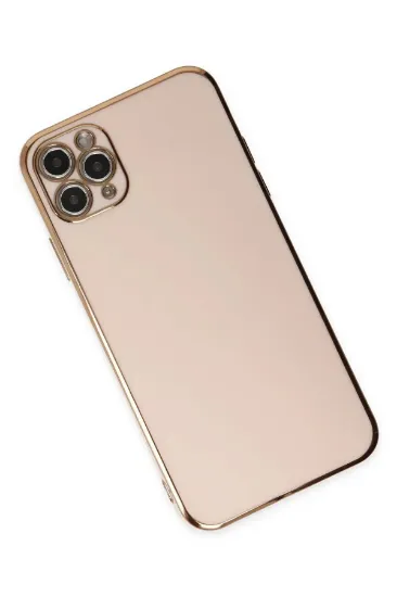 Newface iPhone 11 Pro Max Kılıf Volet Silikon - Pembe resmi
