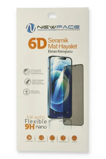Newface Samsung Galaxy A03 6D Mat Seramik Hayalet Nano Ekran Koruyucu resmi