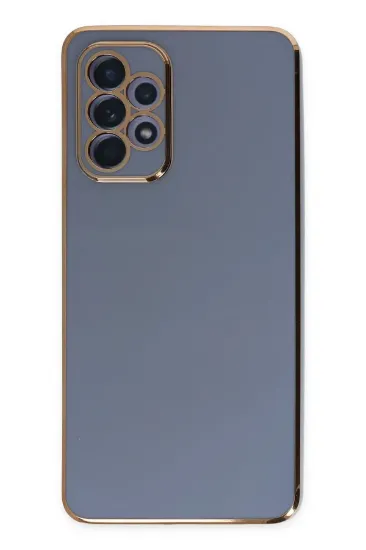 Newface Samsung Galaxy A52 Kılıf Volet Silikon - Mavi resmi