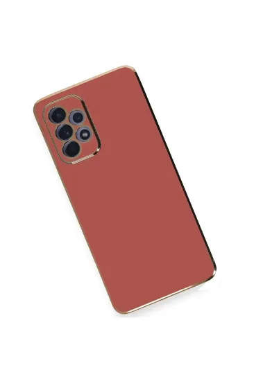 Newface Samsung Galaxy A52 Kılıf Volet Silikon - Kırmızı resmi