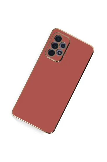 Newface Samsung Galaxy A52 Kılıf Volet Silikon - Kırmızı resmi