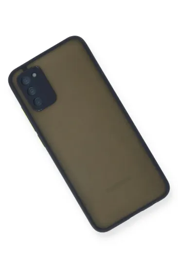 Newface Samsung Galaxy A02S Kılıf Montreal Silikon Kapak - Lacivert resmi