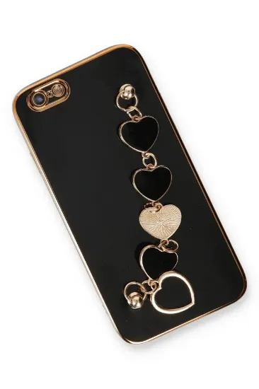 Newface iPhone 6 Kılıf Esila Silikon - Siyah resmi