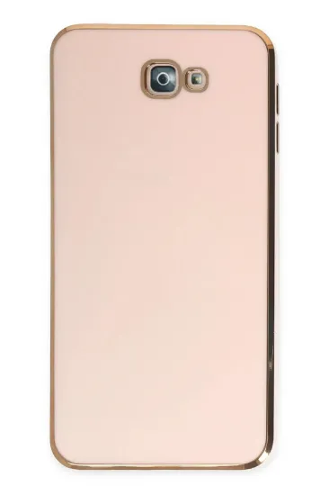Newface Samsung Galaxy J7 Prime Kılıf Volet Silikon - Pembe resmi
