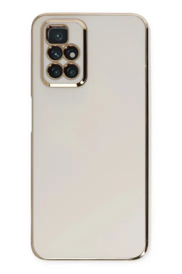 Newface Xiaomi Redmi 10 2022 Kılıf Volet Silikon - Beyaz resmi