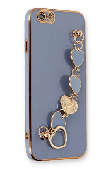 Newface iPhone 6 Kılıf Esila Silikon - Gri resmi