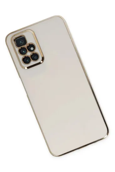 Newface Xiaomi Redmi 10 2022 Kılıf Volet Silikon - Beyaz resmi