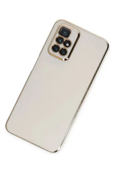 Newface Xiaomi Redmi 10 2022 Kılıf Volet Silikon - Beyaz resmi