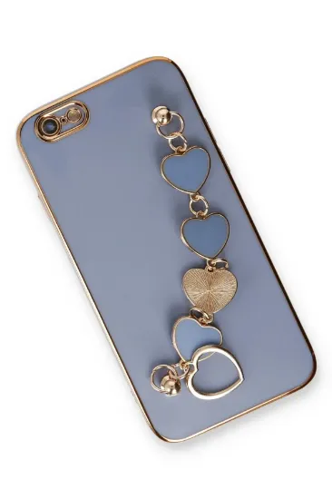 Newface iPhone 6 Kılıf Esila Silikon - Gri resmi
