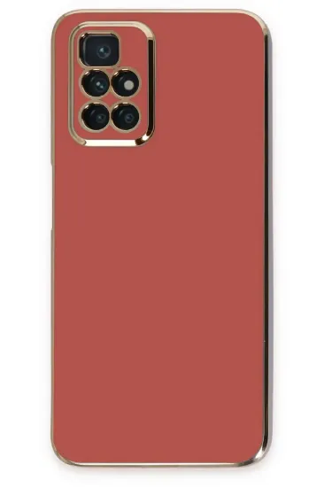 Newface Xiaomi Redmi 10 2022 Kılıf Volet Silikon - Kırmızı resmi