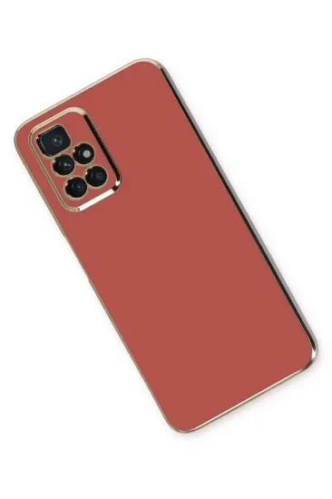 Newface Xiaomi Redmi 10 2022 Kılıf Volet Silikon - Kırmızı resmi