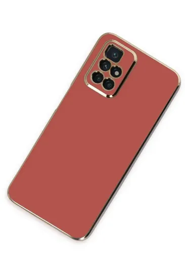 Newface Xiaomi Redmi 10 2022 Kılıf Volet Silikon - Kırmızı resmi