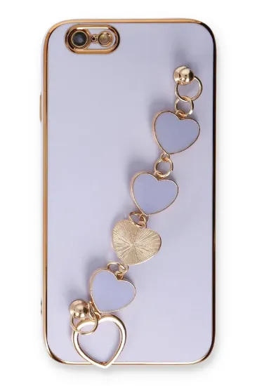 Newface iPhone 6 Kılıf Esila Silikon - Lila resmi