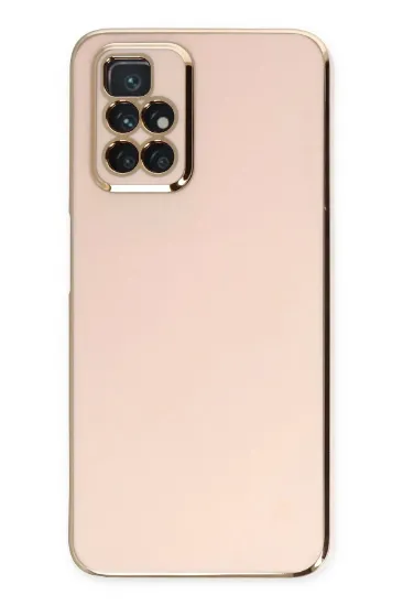 Newface Xiaomi Redmi 10 2022 Kılıf Volet Silikon - Pembe resmi