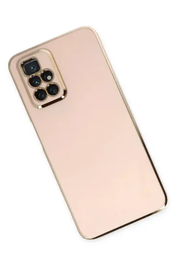 Newface Xiaomi Redmi 10 2022 Kılıf Volet Silikon - Pembe resmi