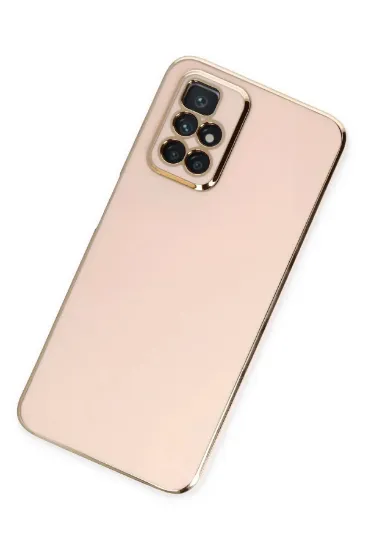 Newface Xiaomi Redmi 10 2022 Kılıf Volet Silikon - Pembe resmi