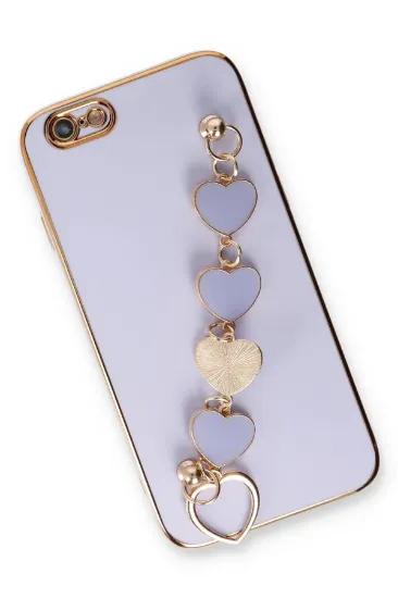 Newface iPhone 6 Kılıf Esila Silikon - Lila resmi