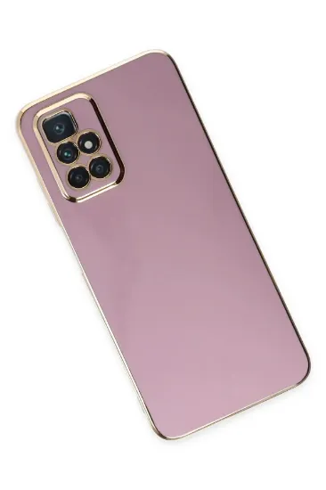 Newface Xiaomi Redmi 10 2022 Kılıf Volet Silikon - Mor resmi