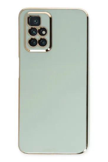 Newface Xiaomi Redmi 10 2022 Kılıf Volet Silikon - Açık Yeşil resmi