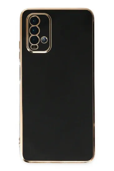 Newface Xiaomi Redmi 9T Kılıf Volet Silikon - Siyah resmi