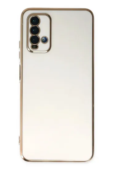 Newface Xiaomi Redmi 9T Kılıf Volet Silikon - Beyaz resmi