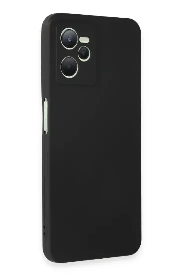 Newface Realme C35 Kılıf First Silikon - Siyah resmi