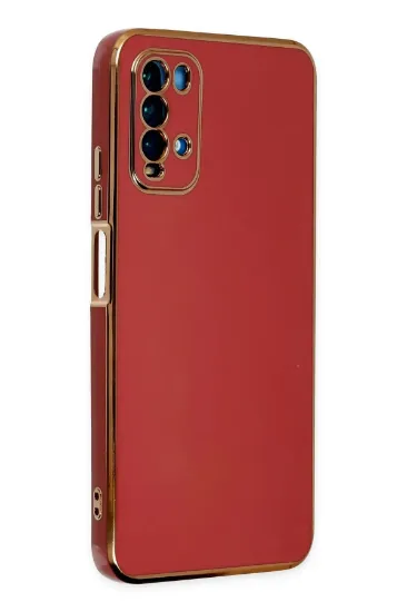 Newface Xiaomi Redmi 9T Kılıf Volet Silikon - Kırmızı resmi