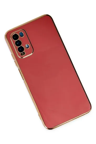 Newface Xiaomi Redmi 9T Kılıf Volet Silikon - Kırmızı resmi