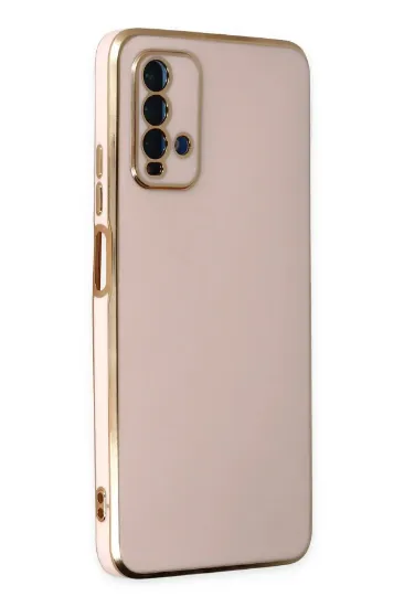 Newface Xiaomi Redmi 9T Kılıf Volet Silikon - Pembe resmi