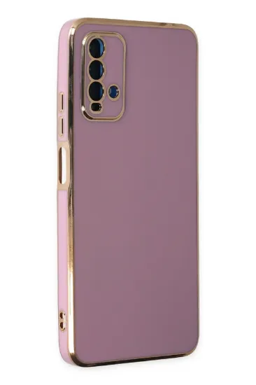 Newface Xiaomi Redmi 9T Kılıf Volet Silikon - Mor resmi