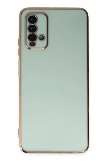 Newface Xiaomi Redmi 9T Kılıf Volet Silikon - Açık Yeşil resmi