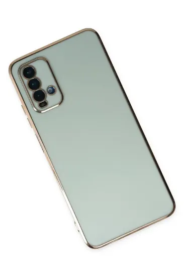 Newface Xiaomi Redmi 9T Kılıf Volet Silikon - Açık Yeşil resmi