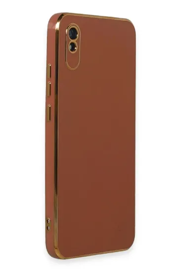 Newface Xiaomi Redmi 9A Kılıf Volet Silikon - Kırmızı resmi