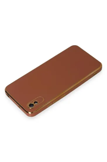 Newface Xiaomi Redmi 9A Kılıf Volet Silikon - Kırmızı resmi