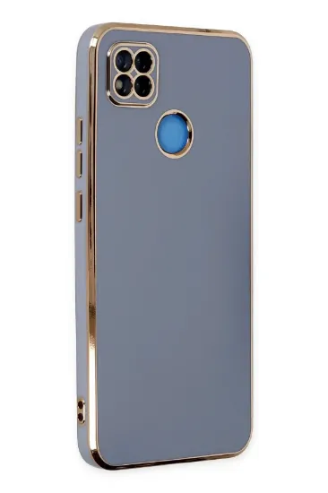 Newface Xiaomi Redmi 9C Kılıf Volet Silikon - Mavi resmi