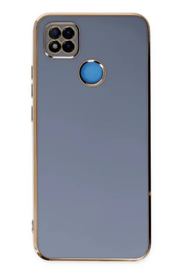 Newface Xiaomi Redmi 9C Kılıf Volet Silikon - Mavi resmi