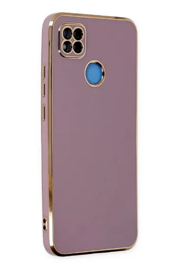 Newface Xiaomi Redmi 9C Kılıf Volet Silikon - Mor resmi