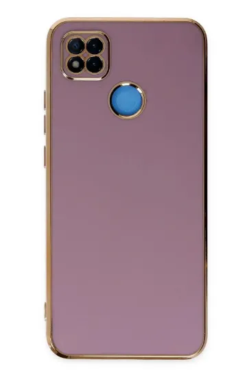 Newface Xiaomi Redmi 9C Kılıf Volet Silikon - Mor resmi