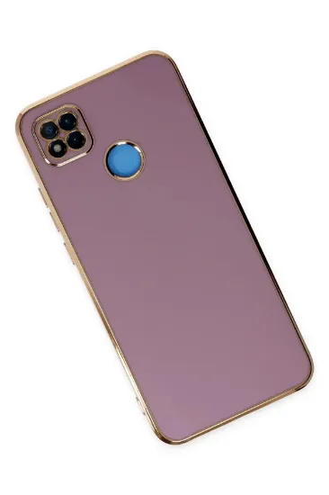 Newface Xiaomi Redmi 9C Kılıf Volet Silikon - Mor resmi