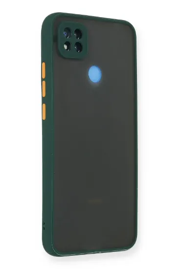 Newface Xiaomi Redmi 9C Kılıf Montreal Silikon Kapak - Yeşil resmi
