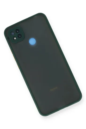 Newface Xiaomi Redmi 9C Kılıf Montreal Silikon Kapak - Yeşil resmi