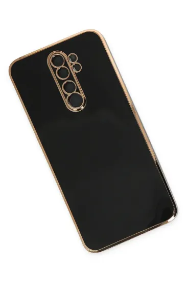 Newface Xiaomi Redmi Note 8 Pro Kılıf Volet Silikon - Siyah resmi
