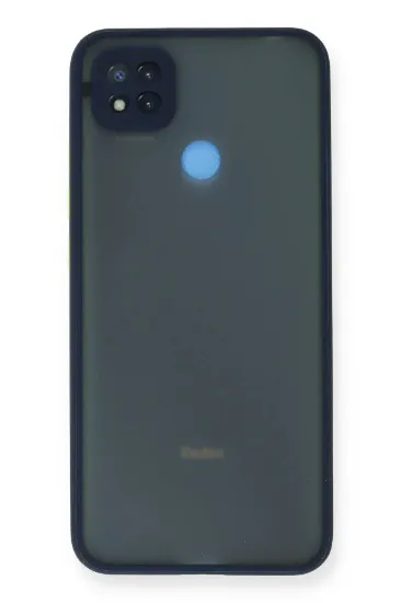 Newface Xiaomi Redmi 9C Kılıf Montreal Silikon Kapak - Lacivert resmi