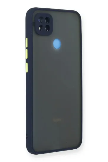 Newface Xiaomi Redmi 9C Kılıf Montreal Silikon Kapak - Lacivert resmi