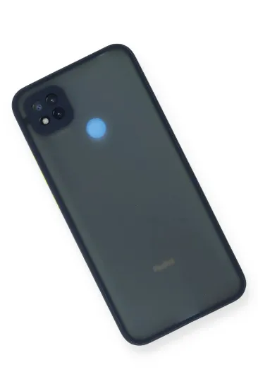 Newface Xiaomi Redmi 9C Kılıf Montreal Silikon Kapak - Lacivert resmi