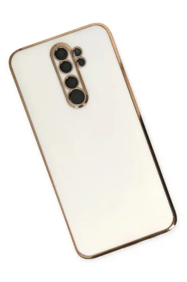 Newface Xiaomi Redmi Note 8 Pro Kılıf Volet Silikon - Beyaz resmi